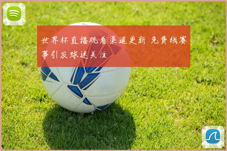 世界杯直播观看渠道更新 免费线赛事引发球迷关注